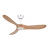 ECO GENUINO 122 NT White - Oak with DC motor and remote control by Casafan
