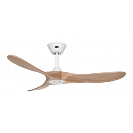 ECO GENUINO 122 NT White - Oak with DC motor and remote control by Casafan