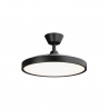 Bombay Estilo M Black with transparent blades and LED light by Sulion