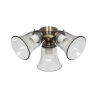 Φωτιστικό 3 Light Flush της Hunter για ανεμιστήρες οροφής