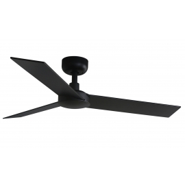 Rudder S Matt Black with DC motor by Faro