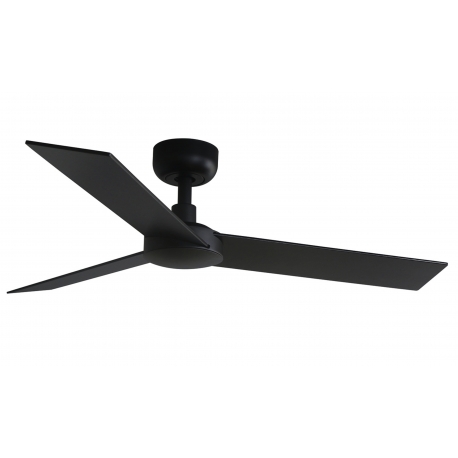 Rudder S Matt Black with DC motor by Faro