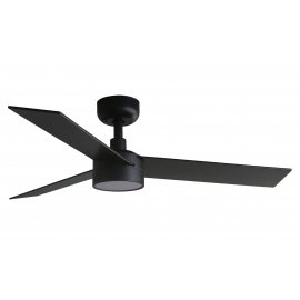Rudder S Black with DC motor and LED light by Faro