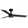 Rudder S Black with DC motor and LED light by Faro
