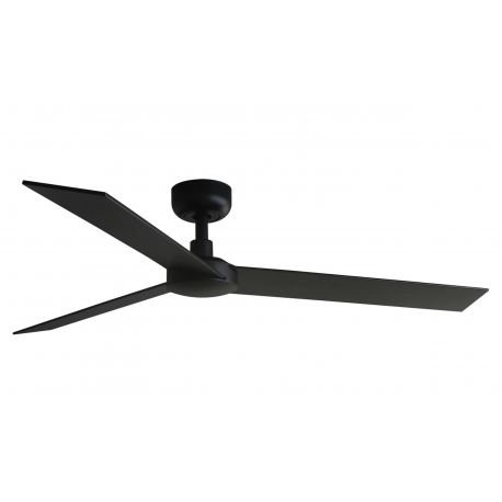 Rudder L Black with DC motor and LED light by Faro