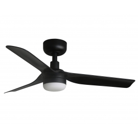 Mini Punt Black with DC motor and LED light by Faro