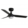 Mini Punt Black with DC motor and LED light by Faro