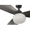 Palma DC Outdoor Ceiling fan with light by Faro
