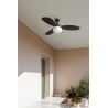 Palma DC Outdoor Ceiling fan with light by Faro