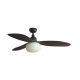 Palma DC Outdoor Ceiling fan with light by Faro
