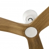 Outwood ΅White Oak DC Outdoor Ceiling fan by Faro