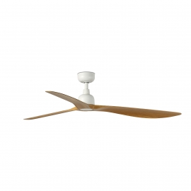 Outwood ΅White Oak DC Outdoor Ceiling fan by Faro