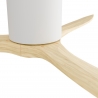 Tomy Outdoor DC Ceiling fan White Natural wood by Sulion
