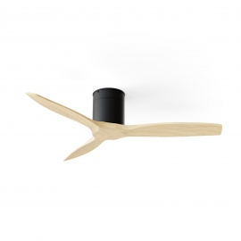 Tomy Outdoor DC Ceiling fan Black Natural wood by Sulion