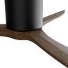 Tomy Outdoor DC Ceiling fan Black Walnut wood by Sulion