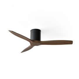 Tomy Outdoor DC Ceiling fan Black Walnut wood by Sulion