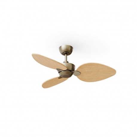 Alma S White Natural Outdoor DC ceiling fan from Sulion