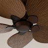 Alma S Brown Outdoor DC ceiling fan from Sulion