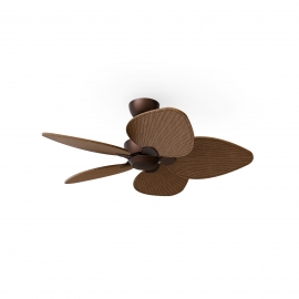 Alma S Brown Outdoor DC ceiling fan from Sulion
