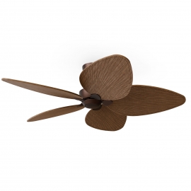 Alma L Brown Outdoor DC ceiling fan from Sulion