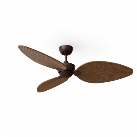 Alma L Brown Outdoor DC ceiling fan from Sulion