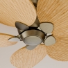 Alma L Bronze Natural Outdoor DC ceiling fan from Sulion