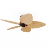 Alma L Brown Natural Outdoor DC ceiling fan from Sulion