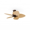 Alma S Brown Natural Outdoor DC ceiling fan from Sulion