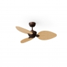 Alma S Brown Natural Outdoor DC ceiling fan from Sulion