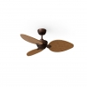 Alma S Brown Dark Natural Outdoor DC ceiling fan from Sulion