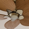 Alma S Bronze Dark Natural Outdoor DC ceiling fan from Sulion