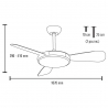 Leste with DC motor and LED light by Mimax