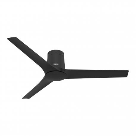 Athens Low Profile Black with remote control by Hunter