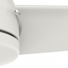 Trimaran White Outdoor ceiling fan with remote control by Hunter