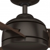Trimaran Bronze Outdoor ceiling fan with remote control by Hunter