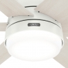 Arete White with DC motor and light by Hunter