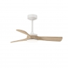 Ava M White Natural Wood with DC motor and LED light by Sulion
