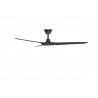 Abyss Black Outdoor DC ceiling fan by Beacon