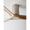 Londo΅ Chrome Teak with DC motor by Beacon