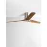 Londo΅ Chrome Teak with DC motor by Beacon