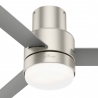 Gilmour Matt Chrome with light and remote control by Hunter