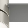 Gilmour Matt Chrome with light and remote control by Hunter