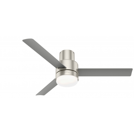 Gilmour Matt Chrome with light and remote control by Hunter
