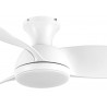 Syros White with DC motor and LED light by Beacon