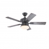 Nevada Iron Outdoor ceiling fan with light by Westinghouse