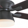 Nevada Iron Outdoor ceiling fan with light by Westinghouse