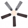 Nevada Iron Outdoor ceiling fan with light by Westinghouse