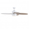 Oasis White Outdoor ceiling fan with light by Westinghouse