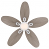 Oasis White Outdoor ceiling fan with light by Westinghouse