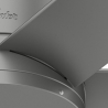 Kennicott White with wall control by Hunter